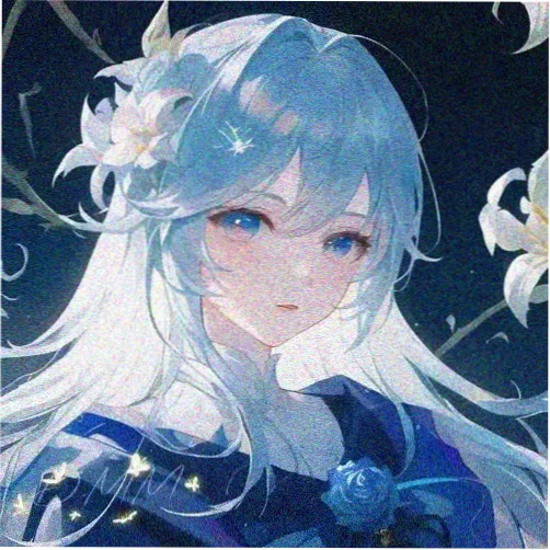 女神降临漫画角色姜秀珍像素头像卡